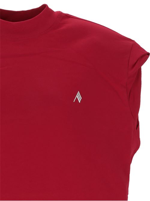 Burgundy cotton top THE ATTICO | 248WCT182J025278